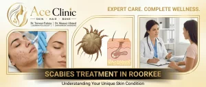 Scabies treatment in Roorkee by Dr. Tanveer Fatima at Ace Skin and Hair Clinic